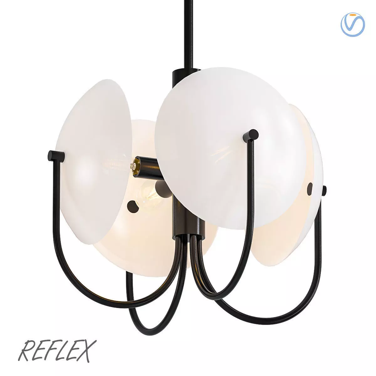 REFLEX reflexion chandelier 3D model