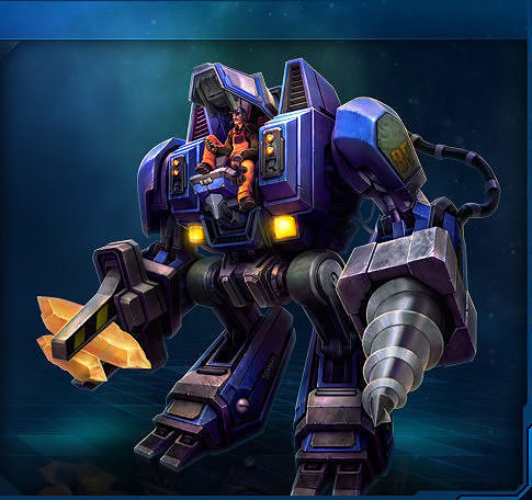 Starcraft SCV 3D print model