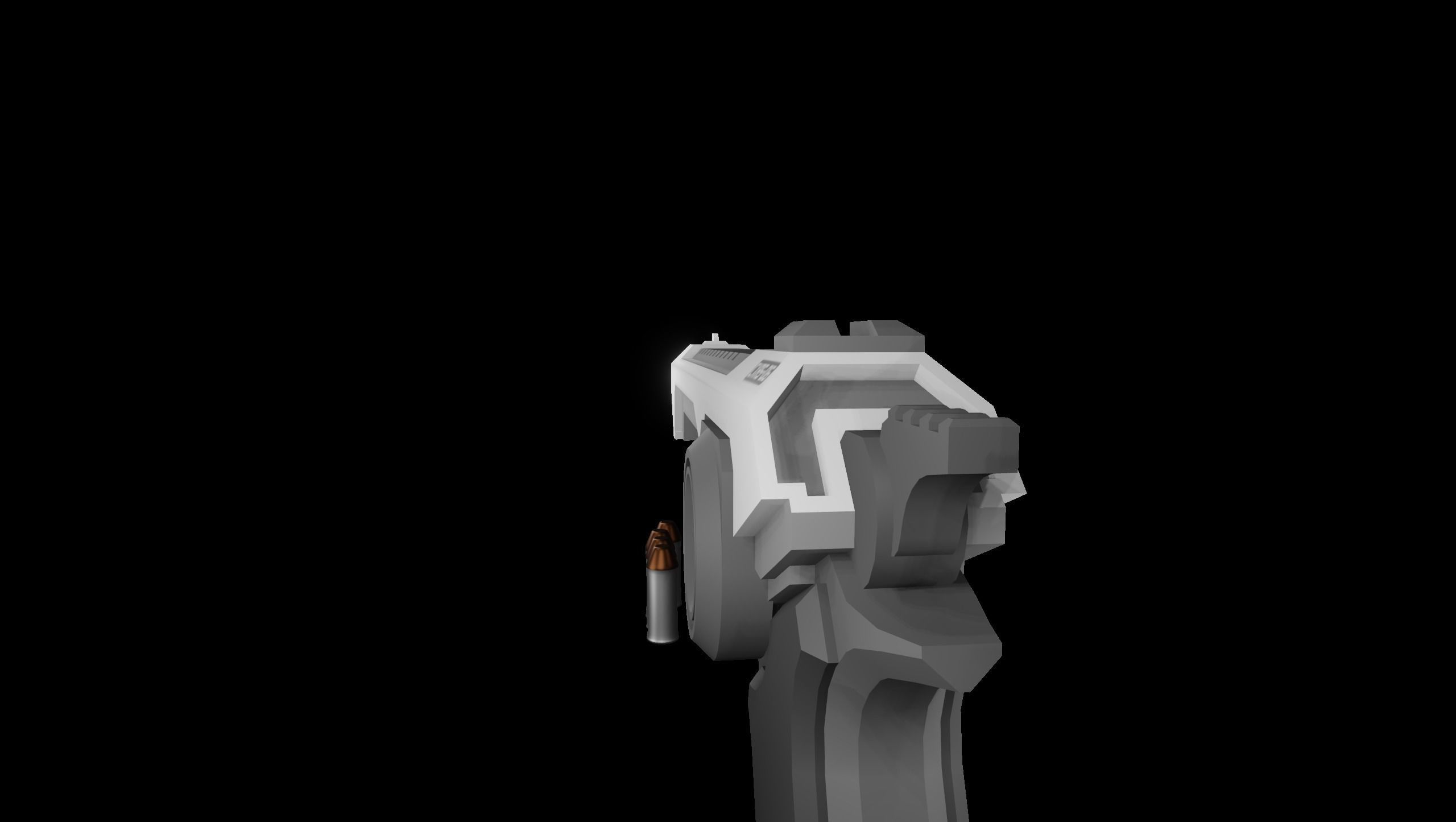 Sci fi Gun 3D model_3