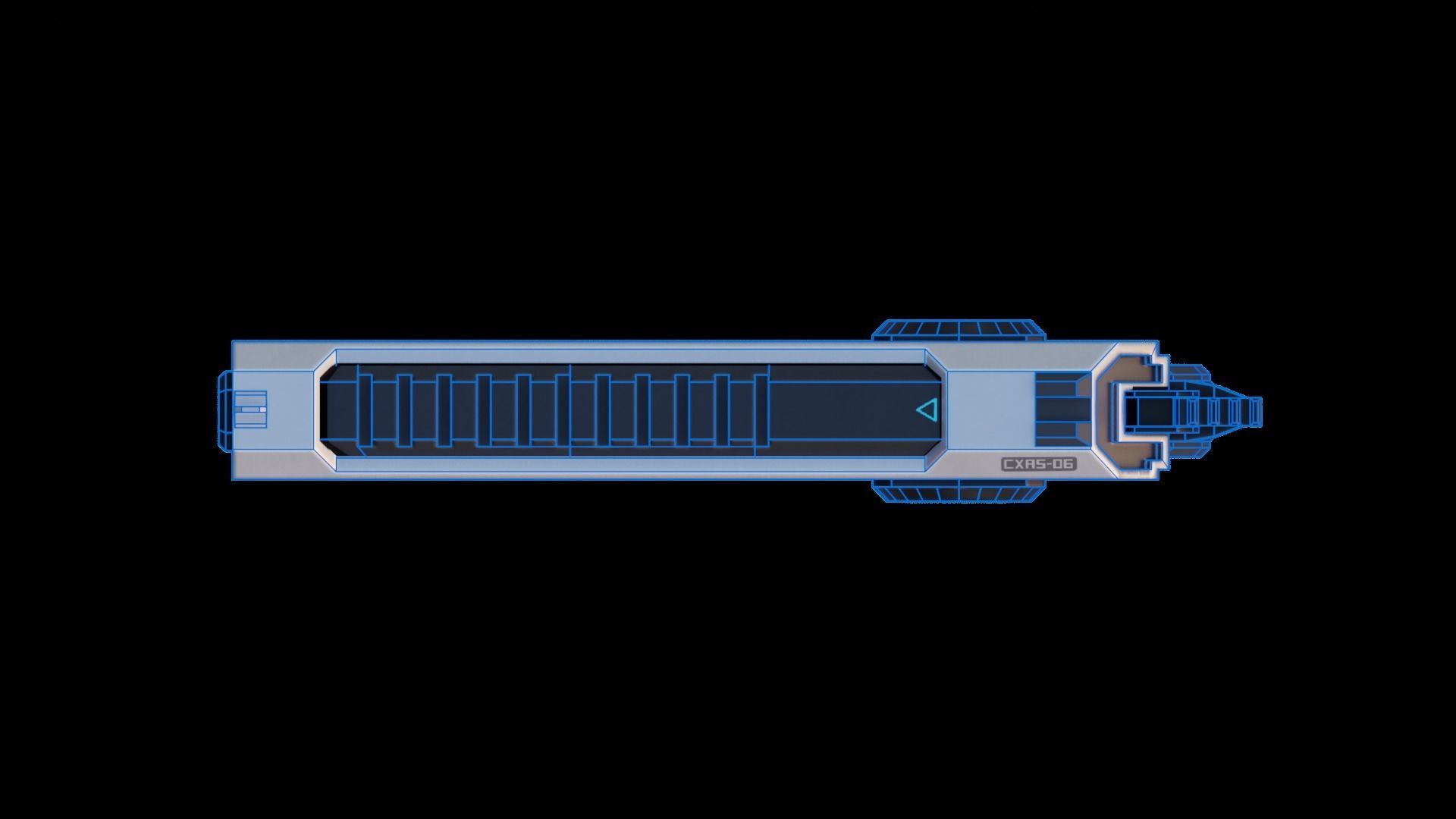 Sci fi Gun 3D model_7