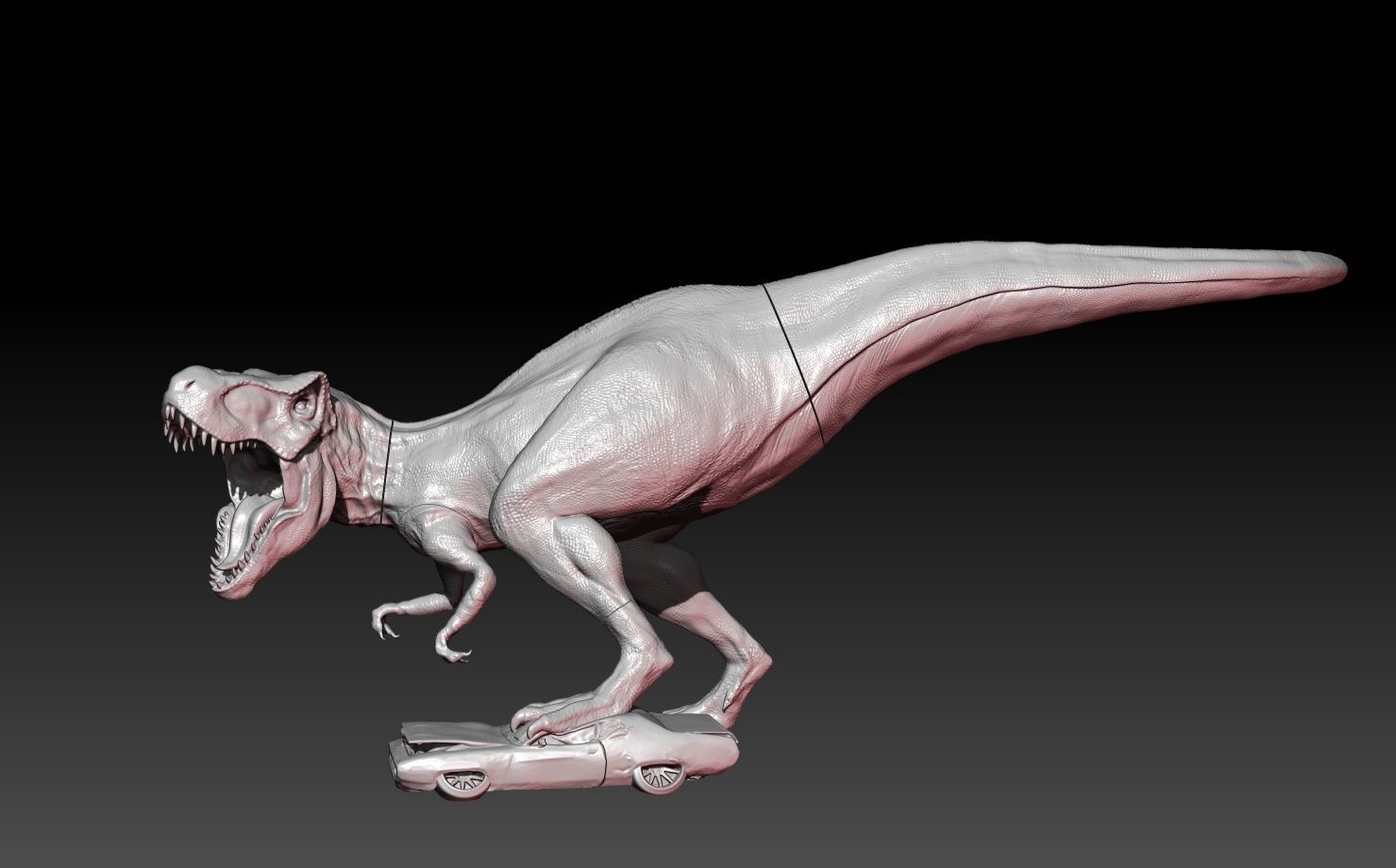 Tyrannosaurus Rex 3D print model_18