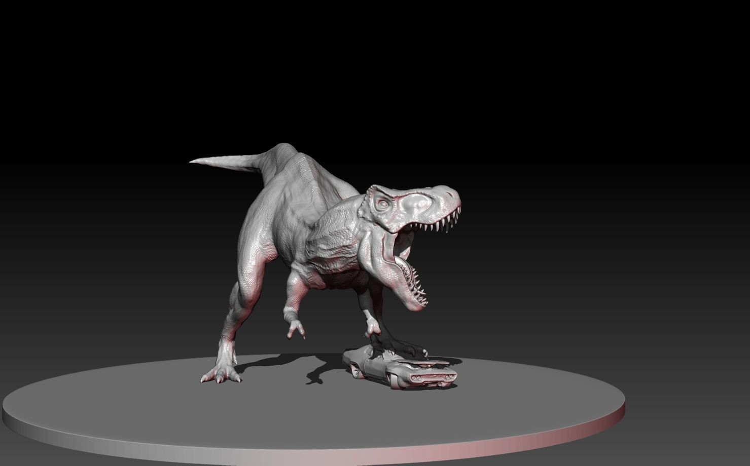 Tyrannosaurus Rex 3D print model_7