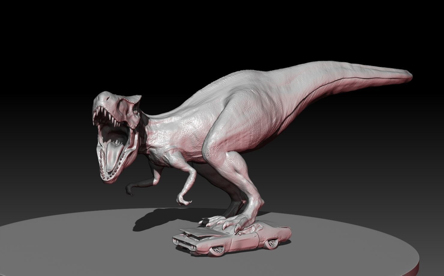 Tyrannosaurus Rex 3D print model_8
