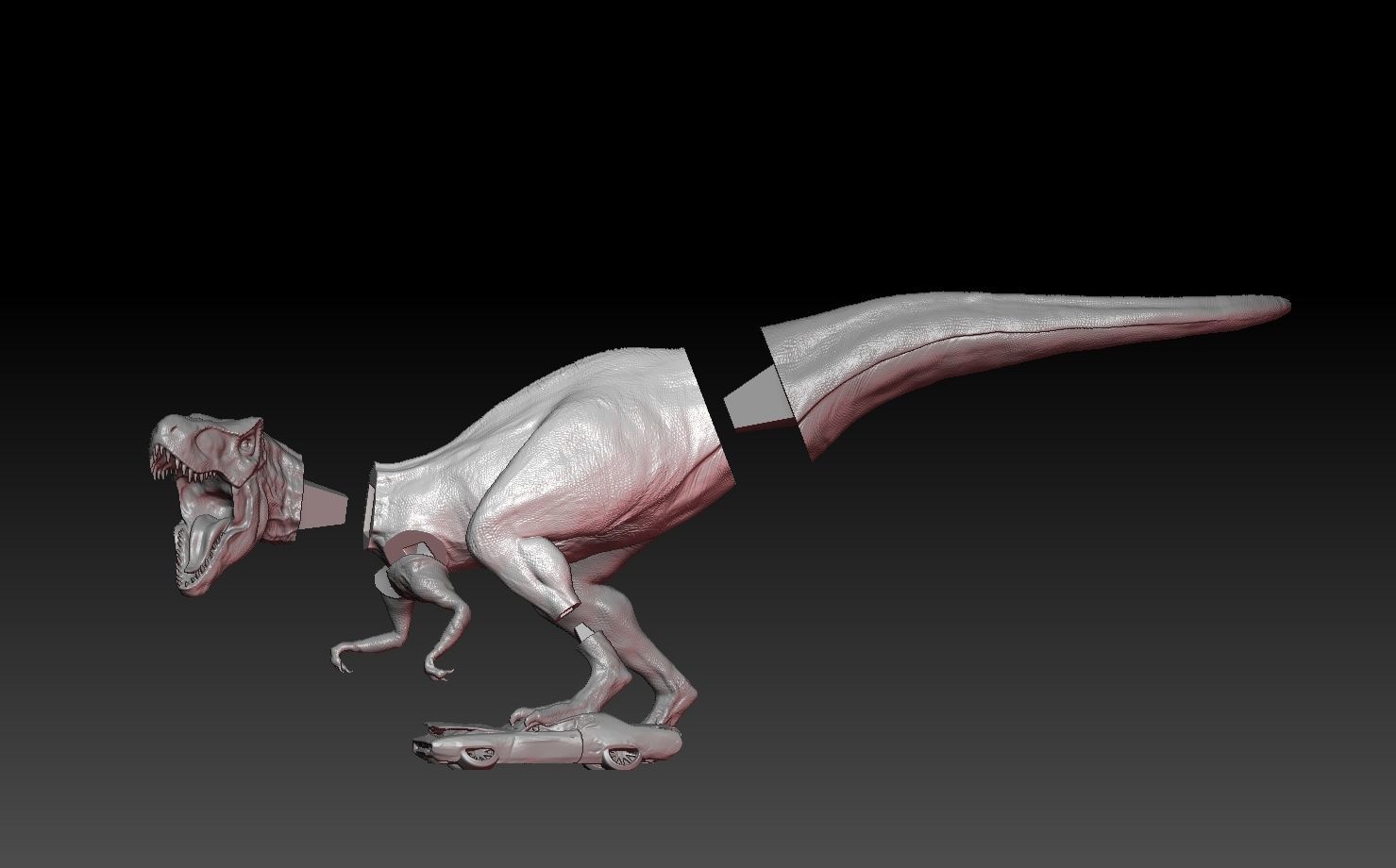 Tyrannosaurus Rex 3D print model_19