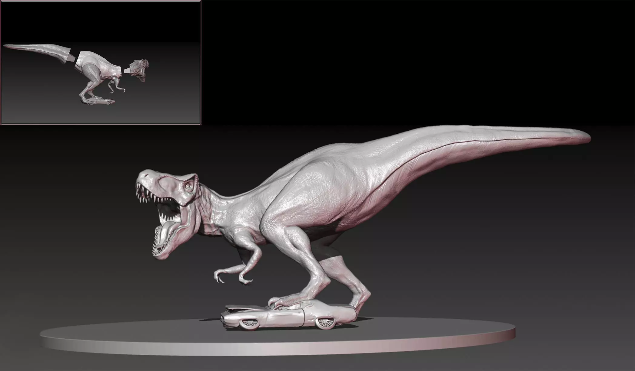 Tyrannosaurus Rex 3D print model_0