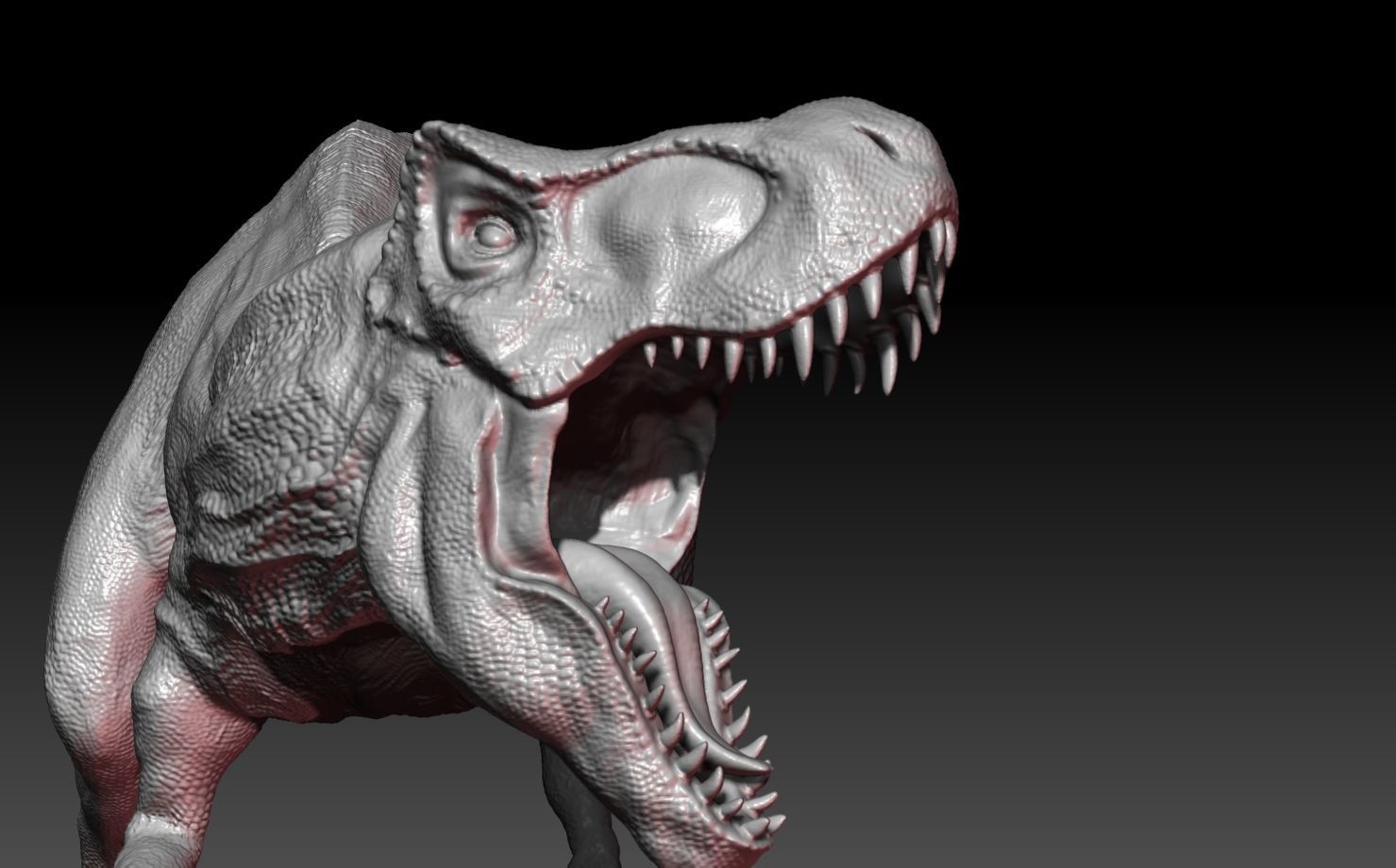 Tyrannosaurus Rex 3D print model_11