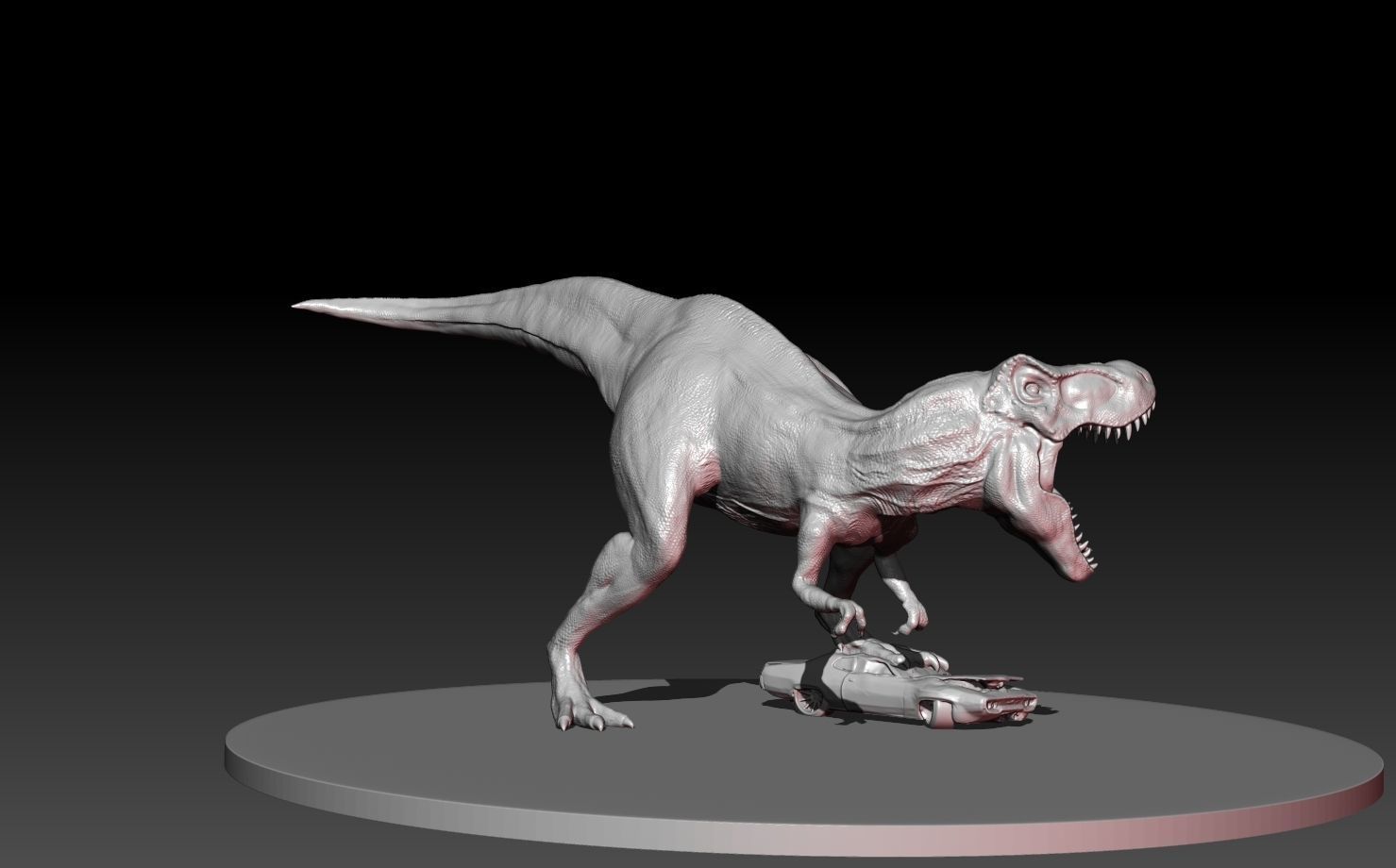 Tyrannosaurus Rex 3D print model_6