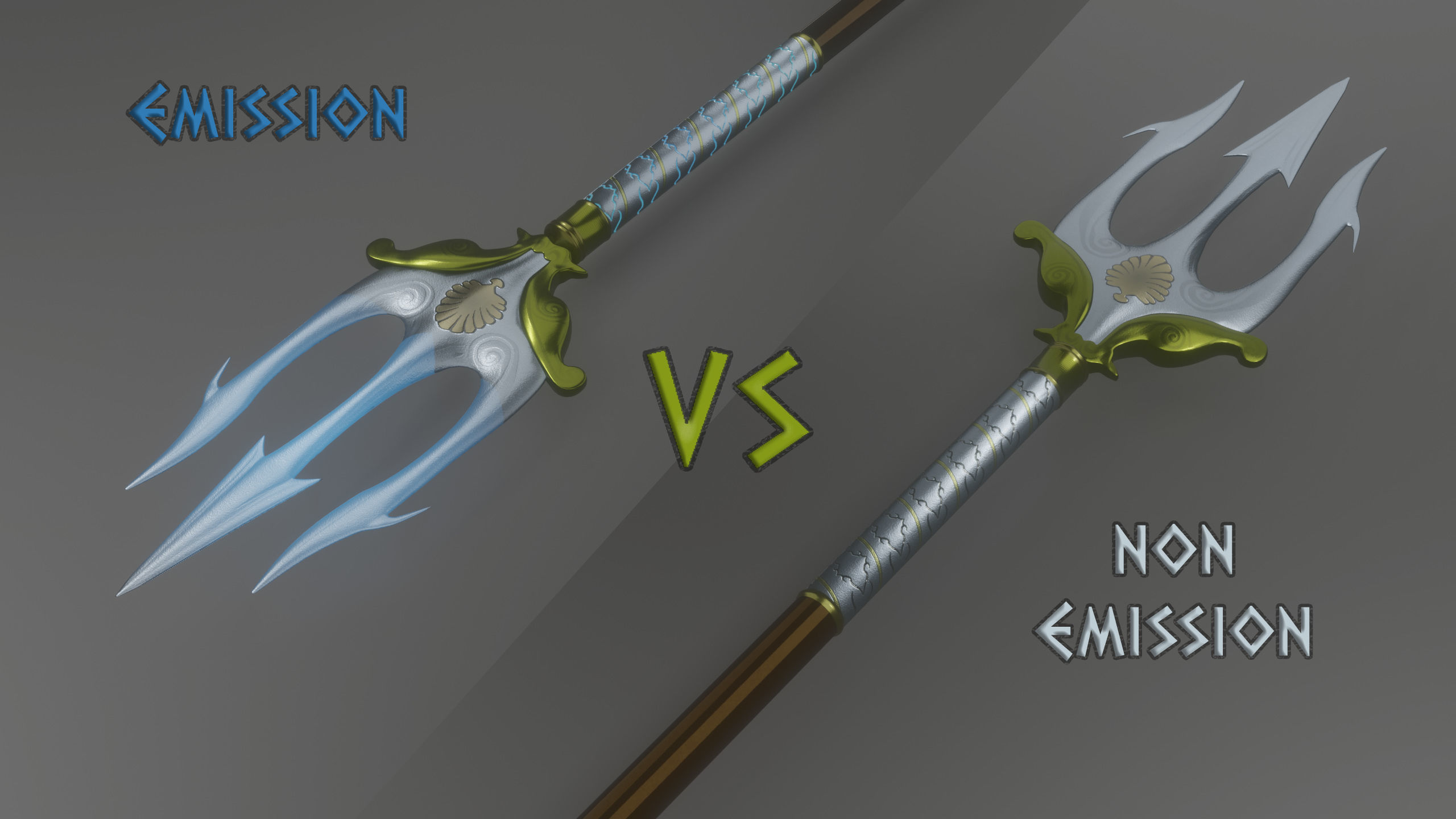 The Trident of Poseidon 3D model_7