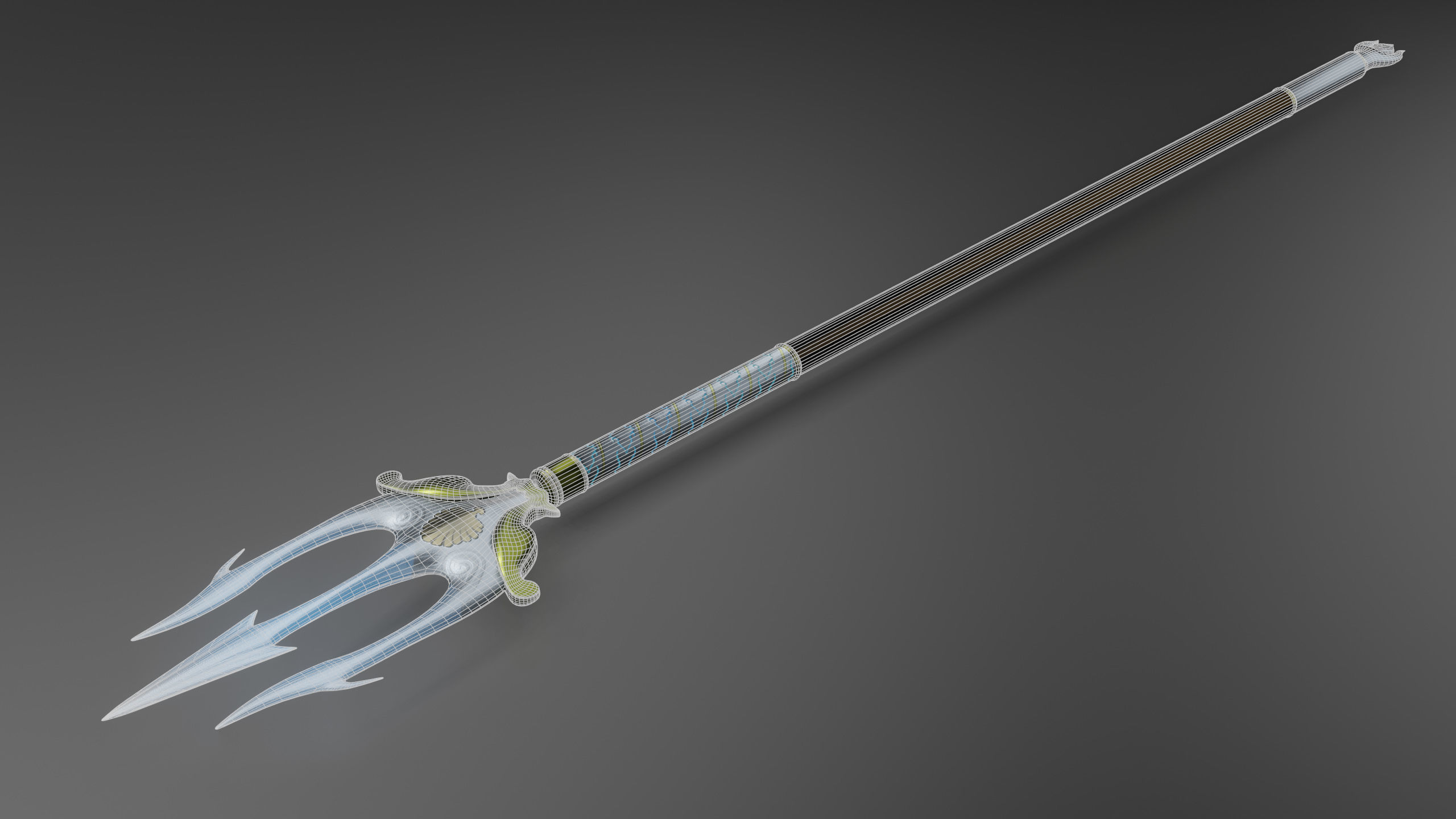 The Trident of Poseidon 3D model_10
