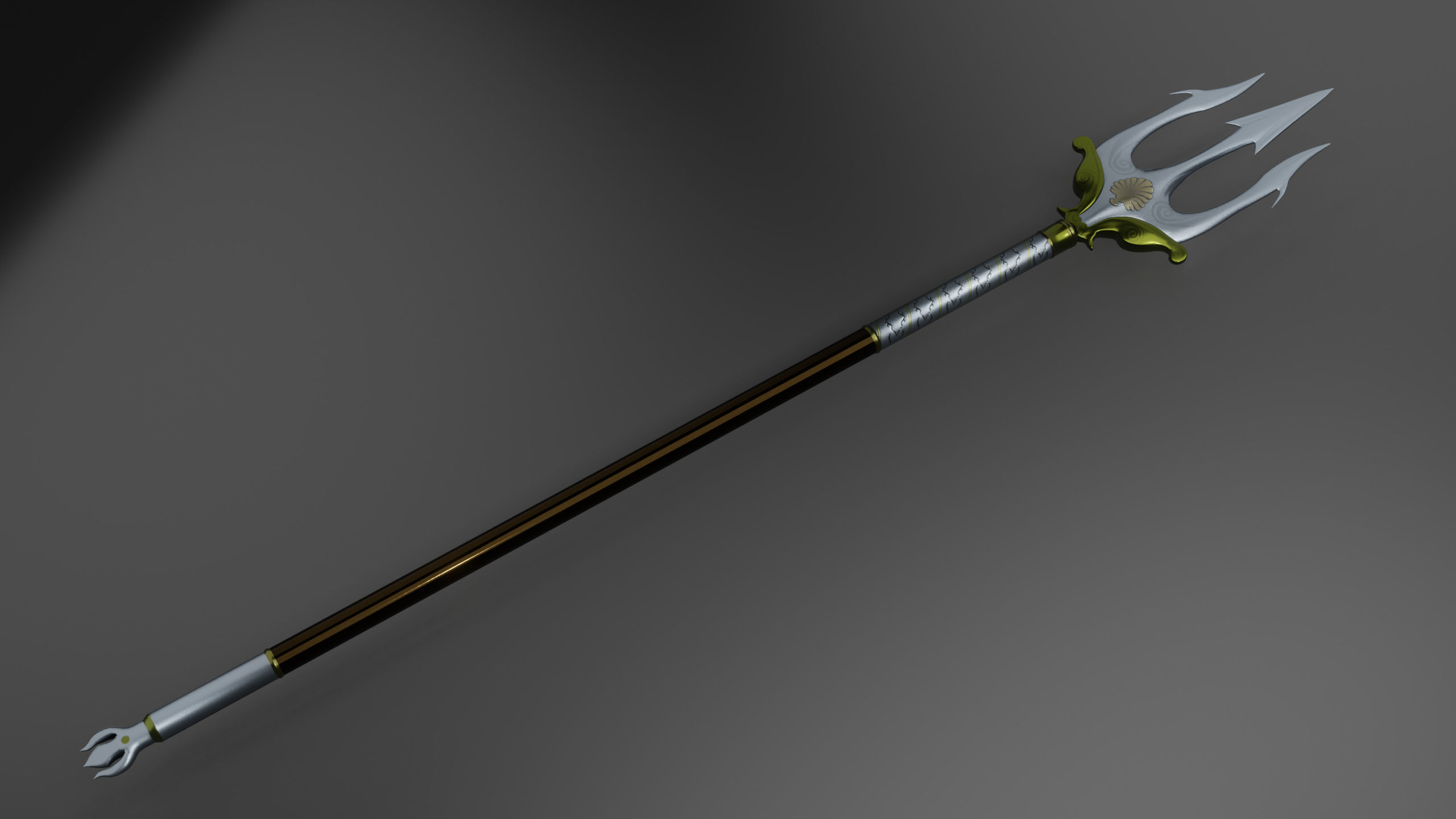 The Trident of Poseidon 3D model_1