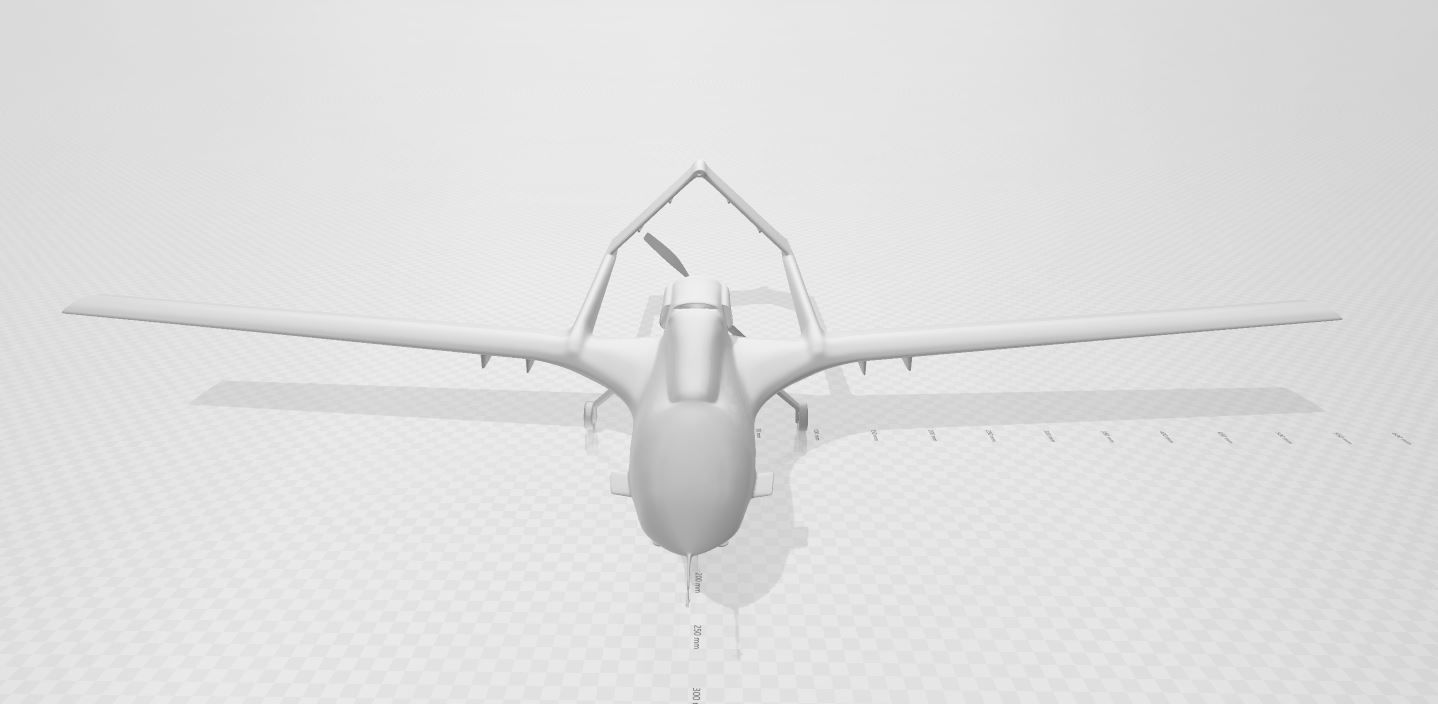 Bayraktar TB2 3D model_10