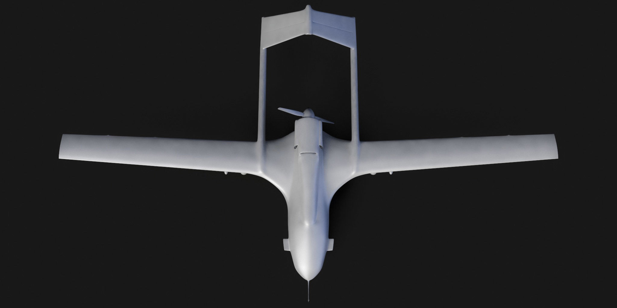 Bayraktar TB2 3D model_4