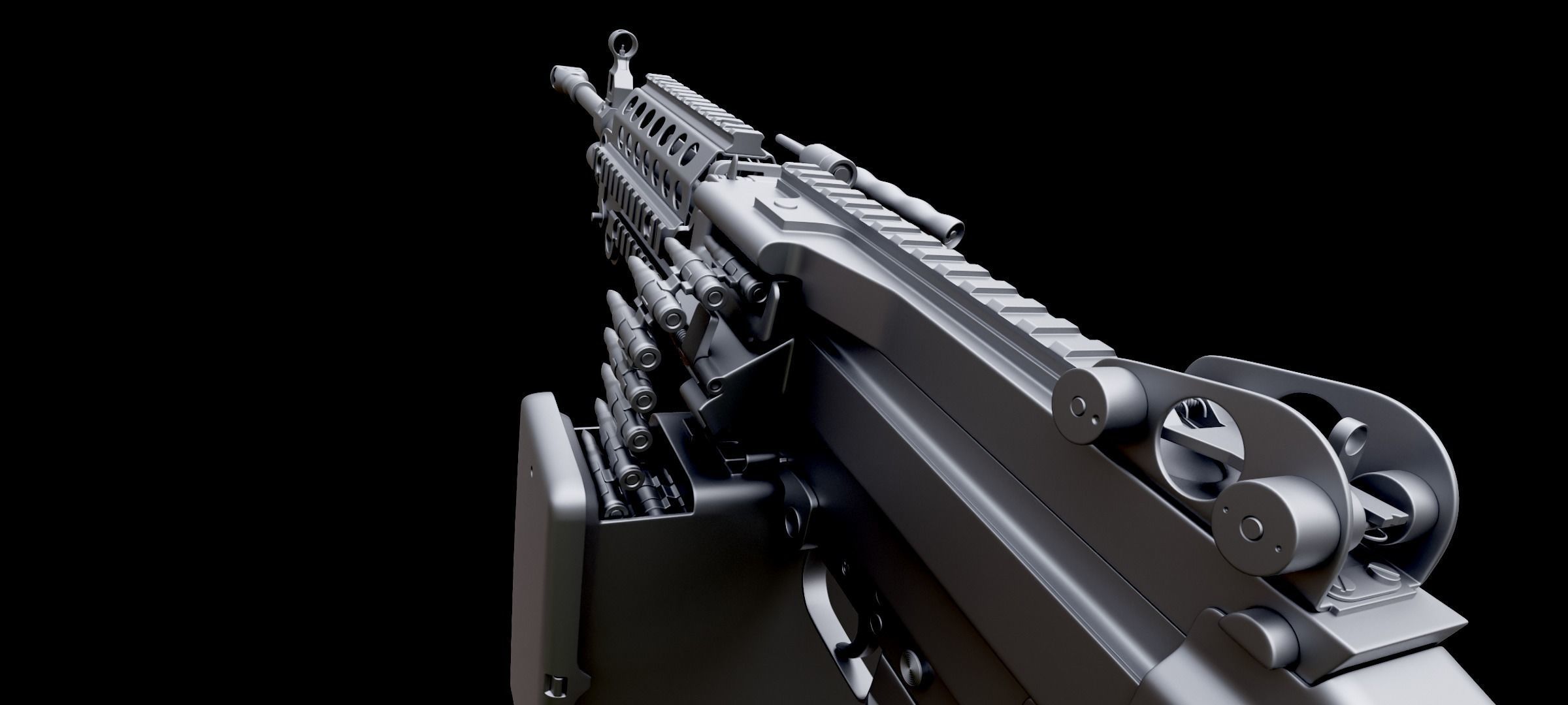 m249 custom 3D model_6