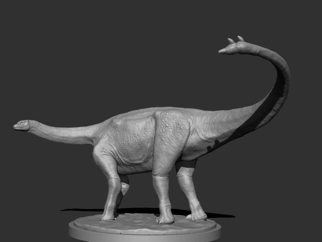Shunosaurus Pose 01 3D print model