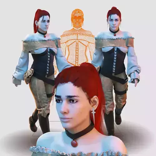 Realistic Female Character