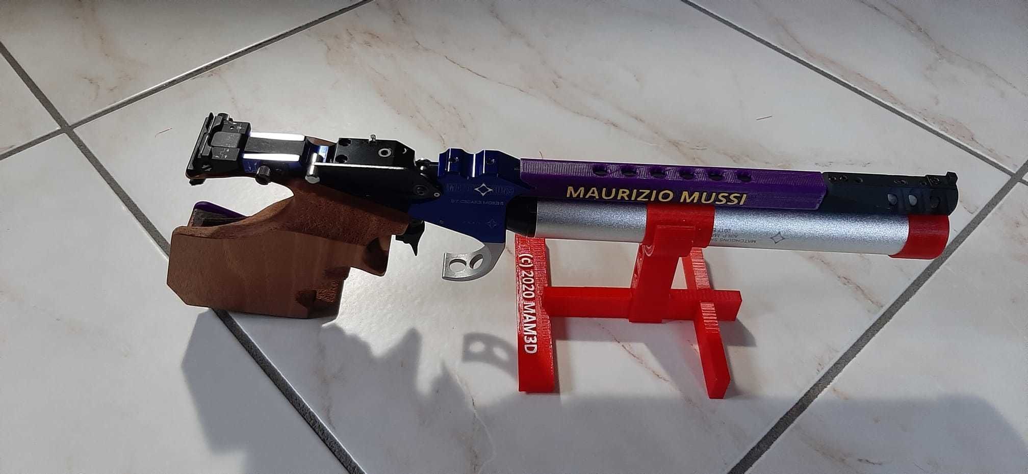 REST per Pistola Aria Compressa P10 Air Gun 3D print model_3