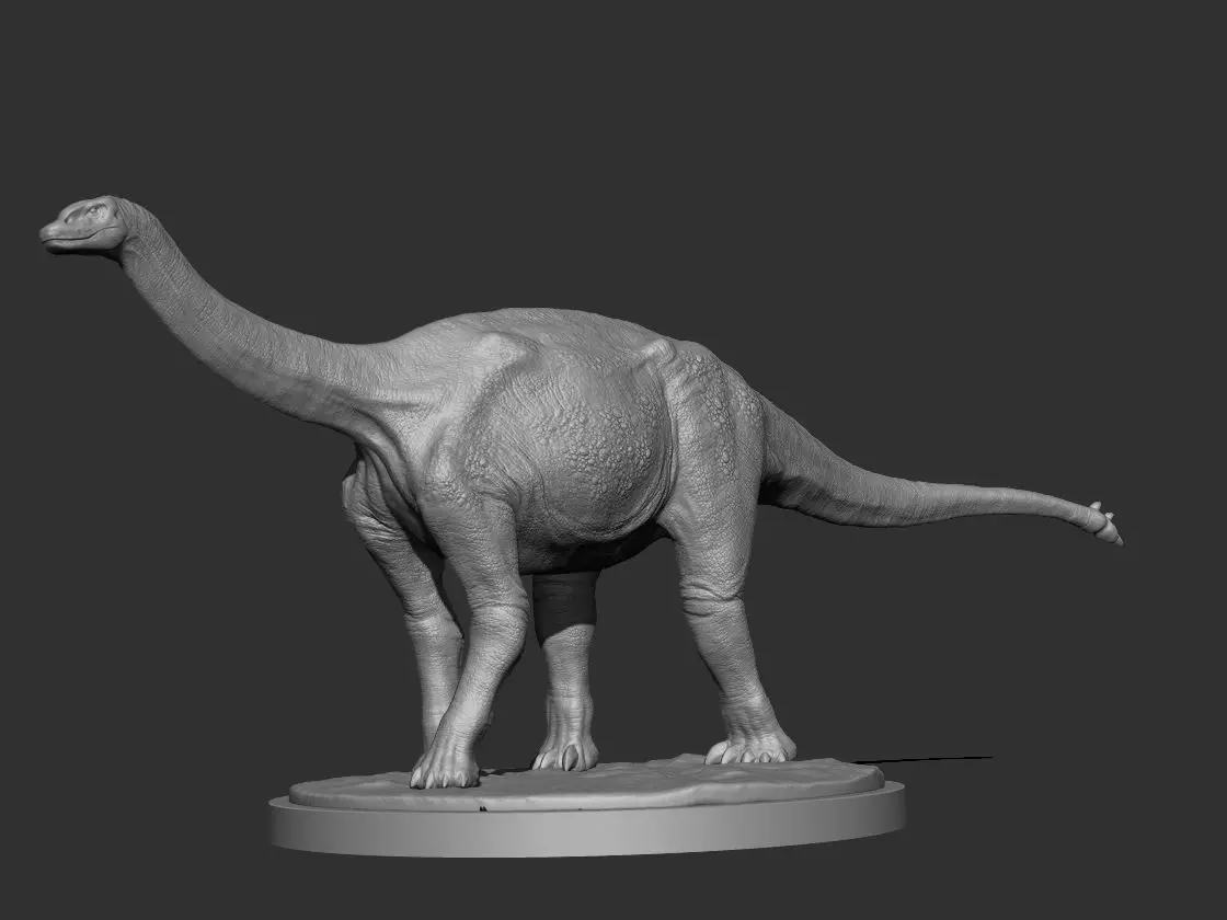 Shunosaurus Pose 02 3D print model