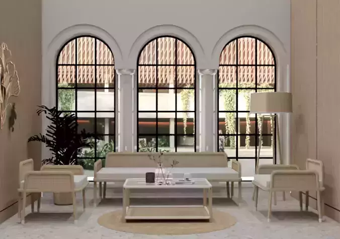 Sangkil Rattan Living Table 01