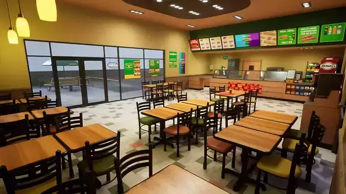 Fast Food Restaurant Chain - Sandwich