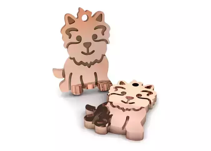 Baby Lion Charms