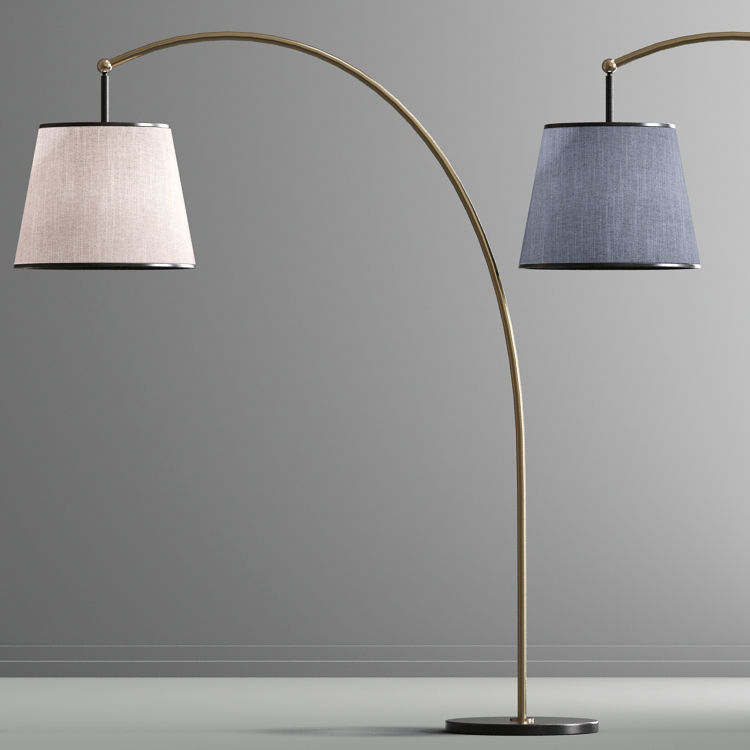 Skaftet Floor Lamp 3D model_1