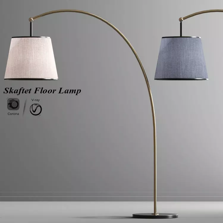 Skaftet Floor Lamp 3D model_0