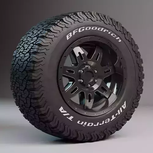 Off Road tire  3D model