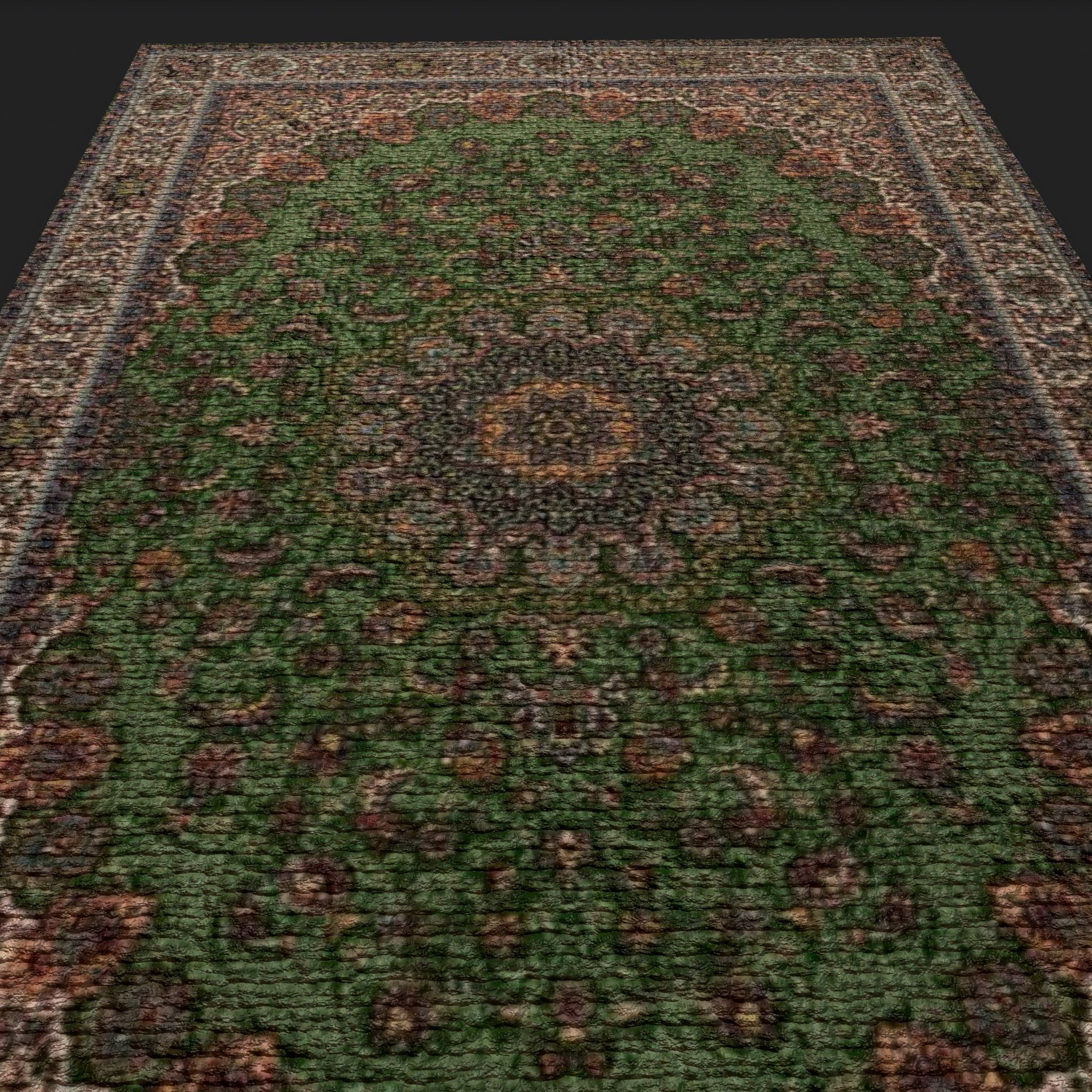 Eight Highly Detailed Medieval Style Tapestries  3D Model Collection_68