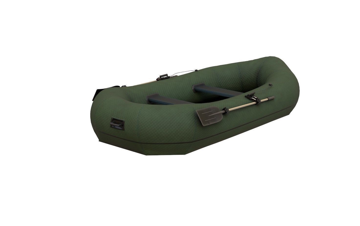 INFLATABLE BOAT 3D model_4