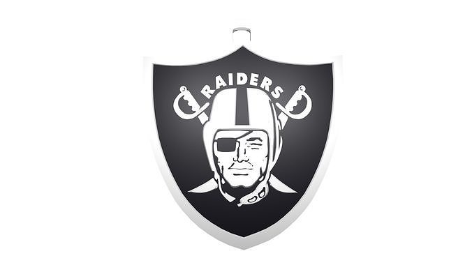 Raiders custom pendant small 3D model