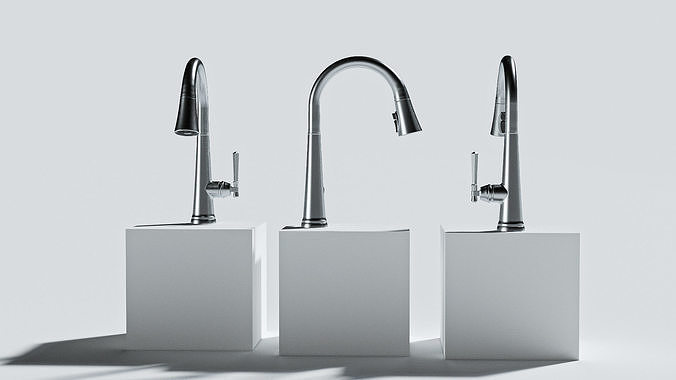 Delta Emmeline Faucet 3D model