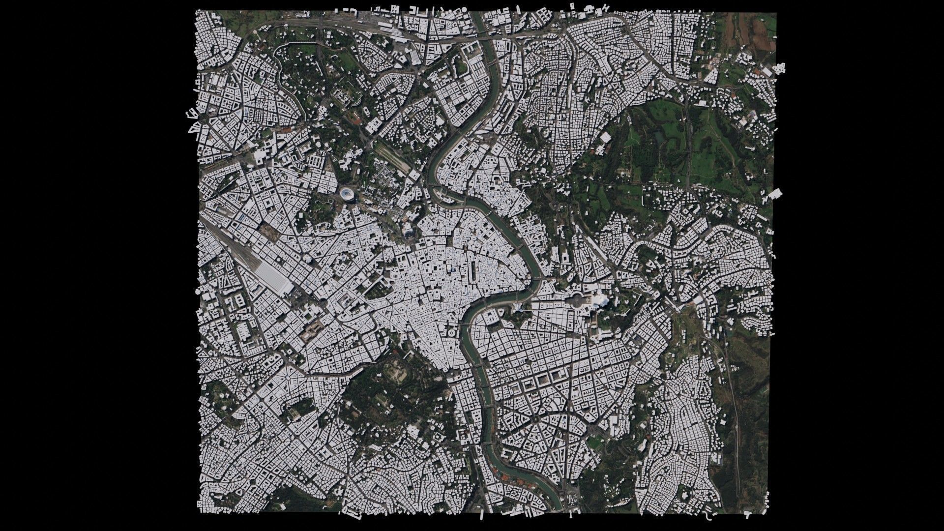 Roma - Italy 3D model_2