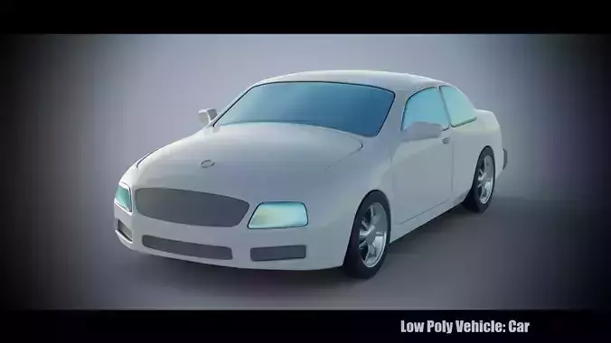 Low Poly Vehicle - Car