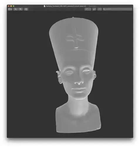 Bust of Nefertiti - sculpture from Egypt 