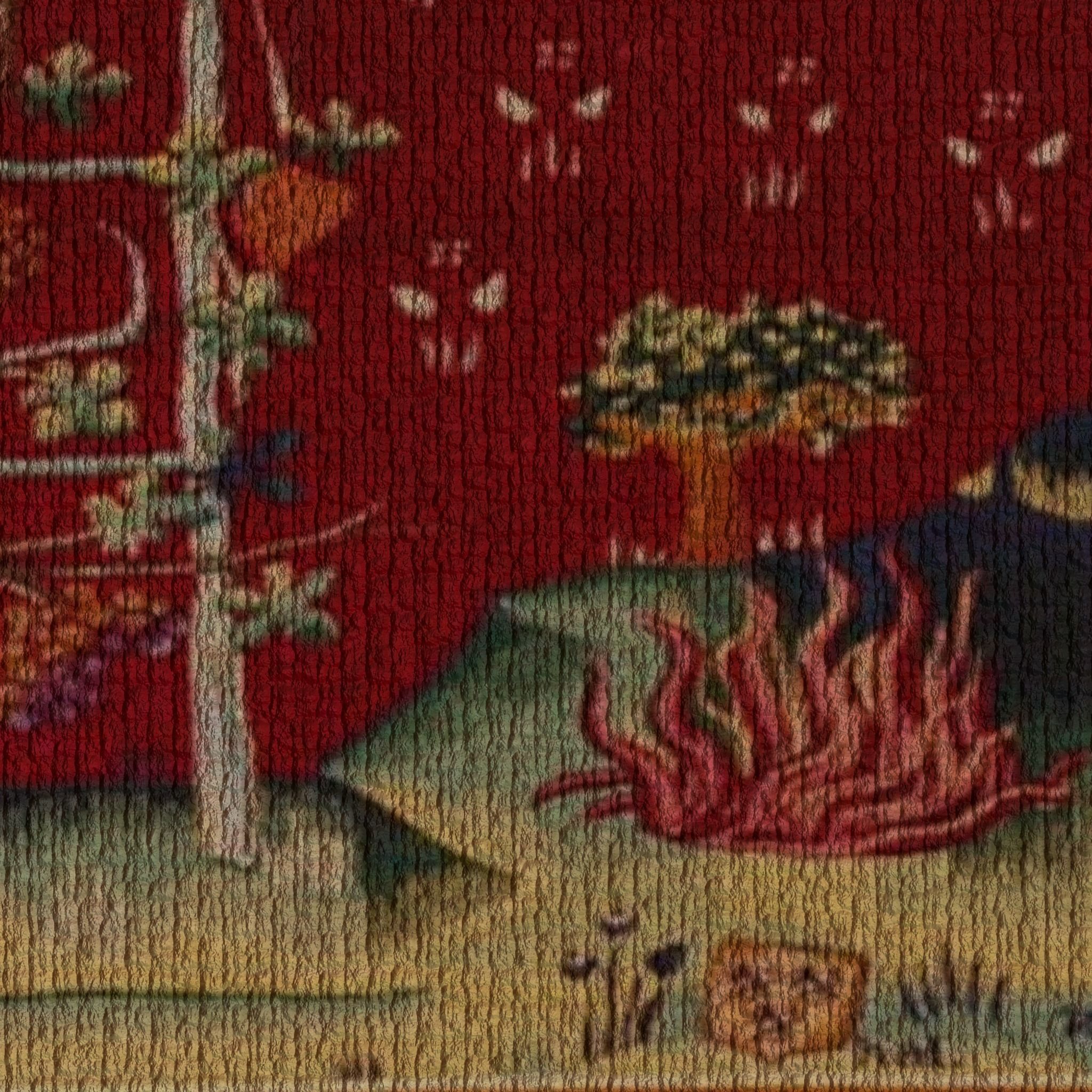 Ten Highly Detailed Medieval Style Tapestries 3D Model Collection_66