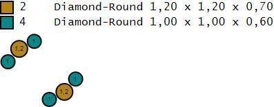 CUBAN LINK CHAIN 1 ROWS DIAMOND BRACELET NECKLACE 6 MM 3D print model_11