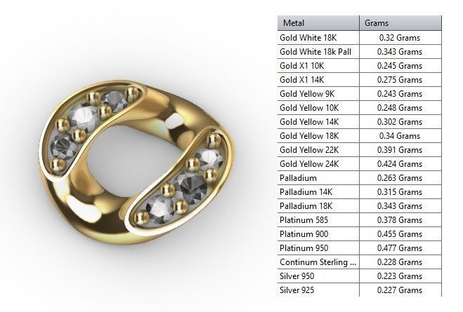 CUBAN LINK CHAIN 1 ROWS DIAMOND BRACELET NECKLACE 6 MM 3D print model_7