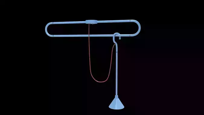 Modern Light Fixture 3D model