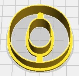 Greek Alphabet Cookie Cutters Upper Case FULL SET 3D print model_13