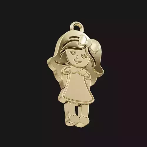 Girl pendant