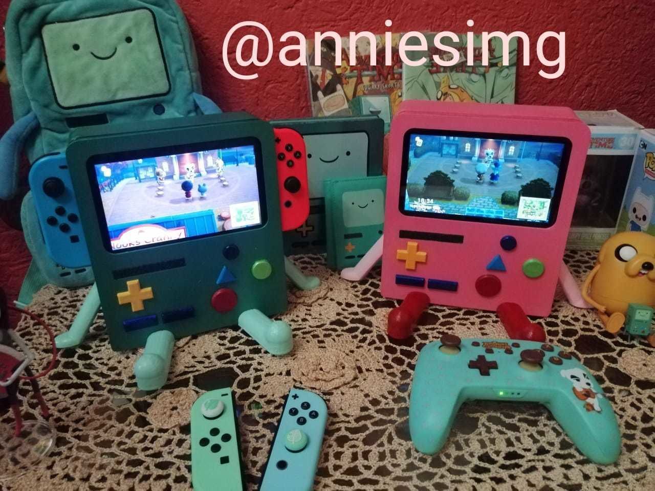 BMO NINTENDO SWITCH STAND 3D model_4