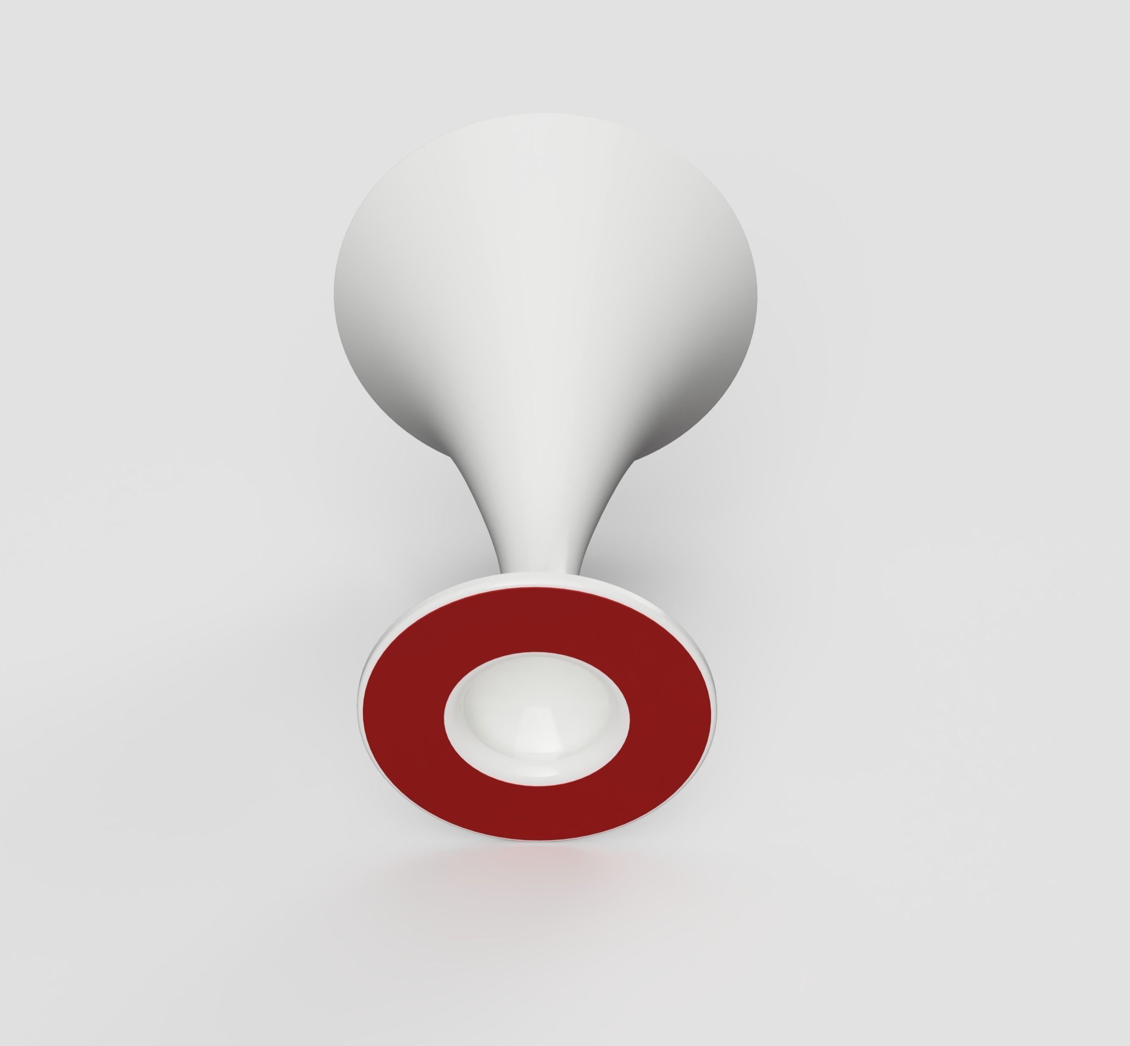 Retro Futuristic Stool No1 Free 3D model_1