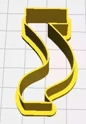 Zeta Lower Case Cookie Cutter 3D print model
