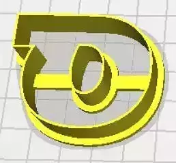Sigma 2 Lower Case Cookie Cutter