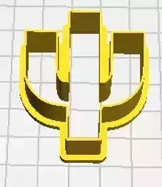 Psi Lower Case Cookie Cutter