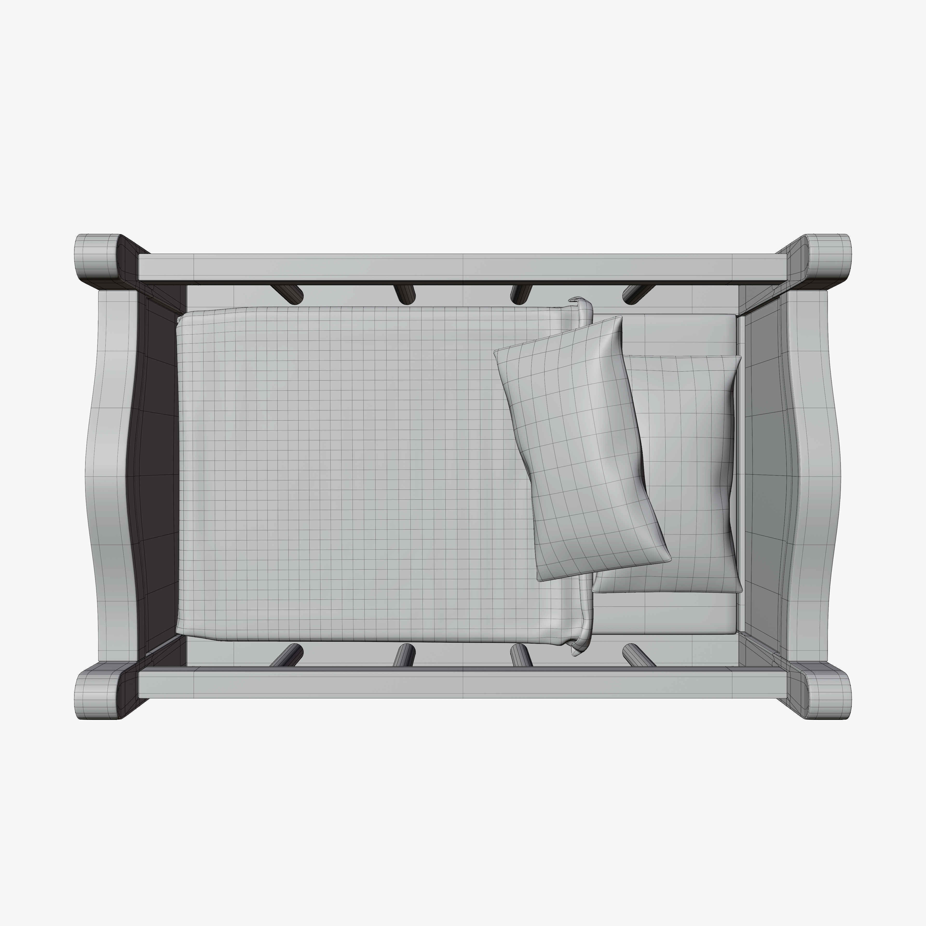 Toy Cradle 3D model_9