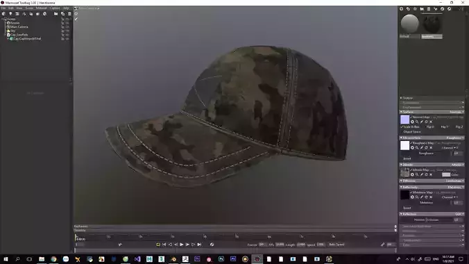 Hat Modeling for game
