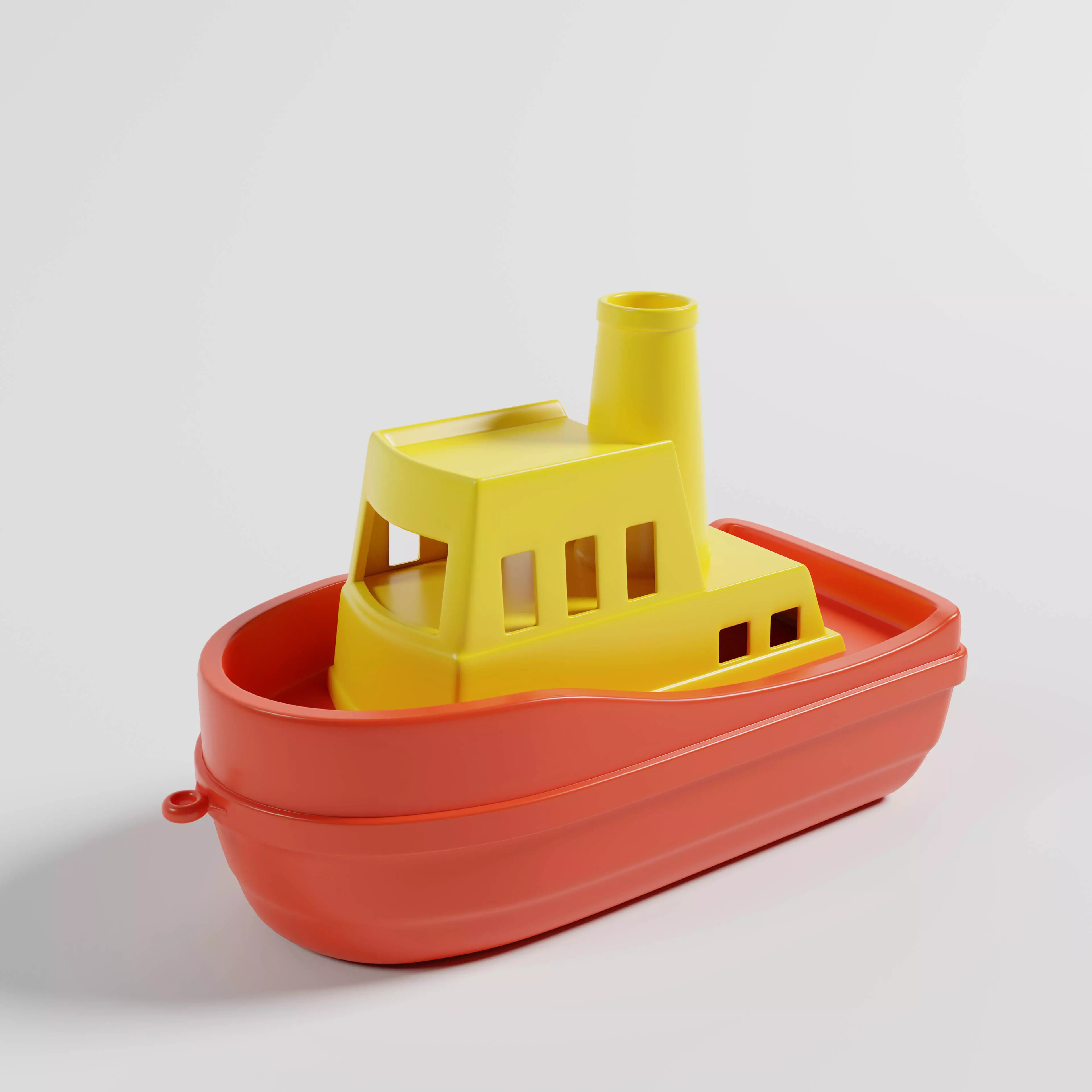 Toy Boat 3D model_0