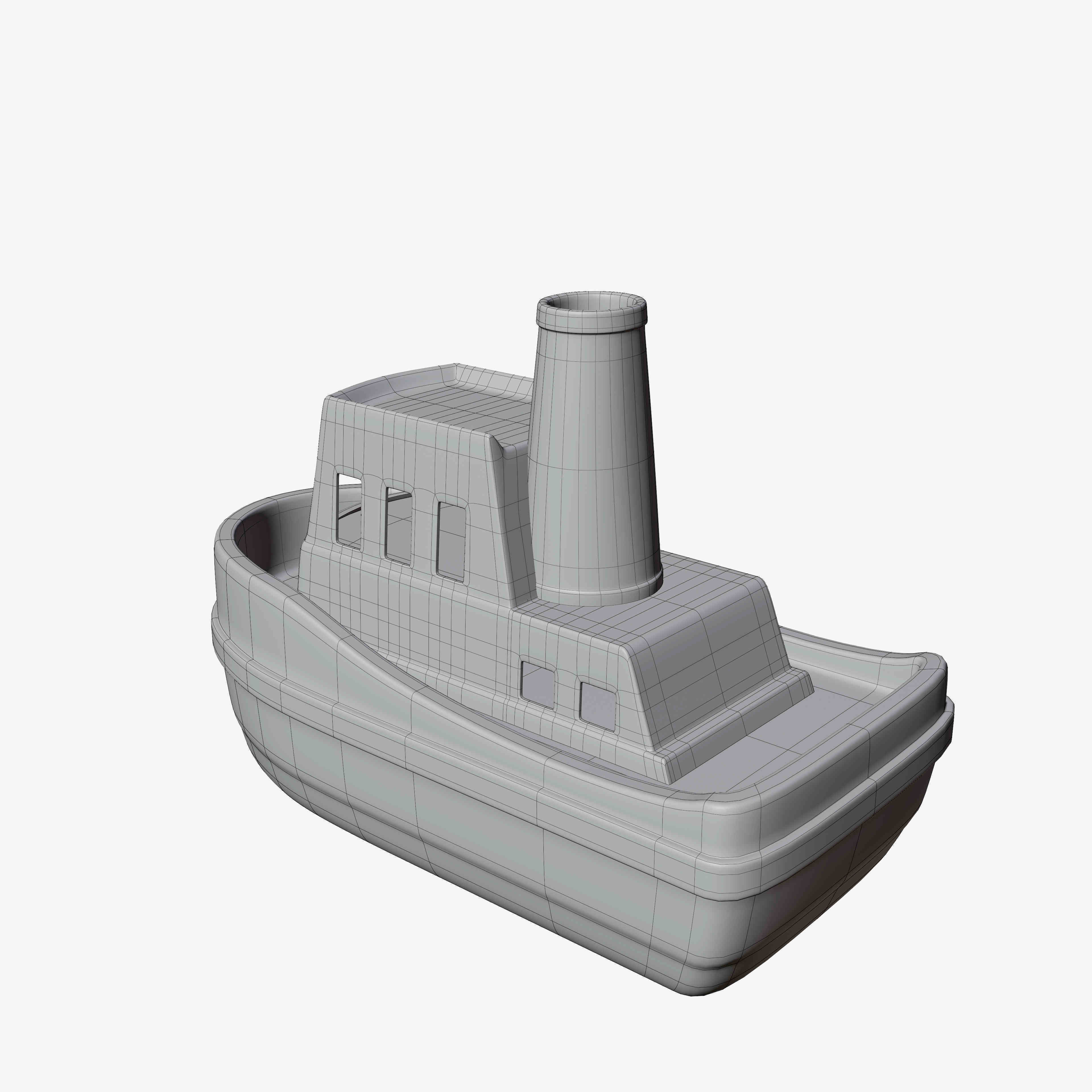 Toy Boat 3D model_3