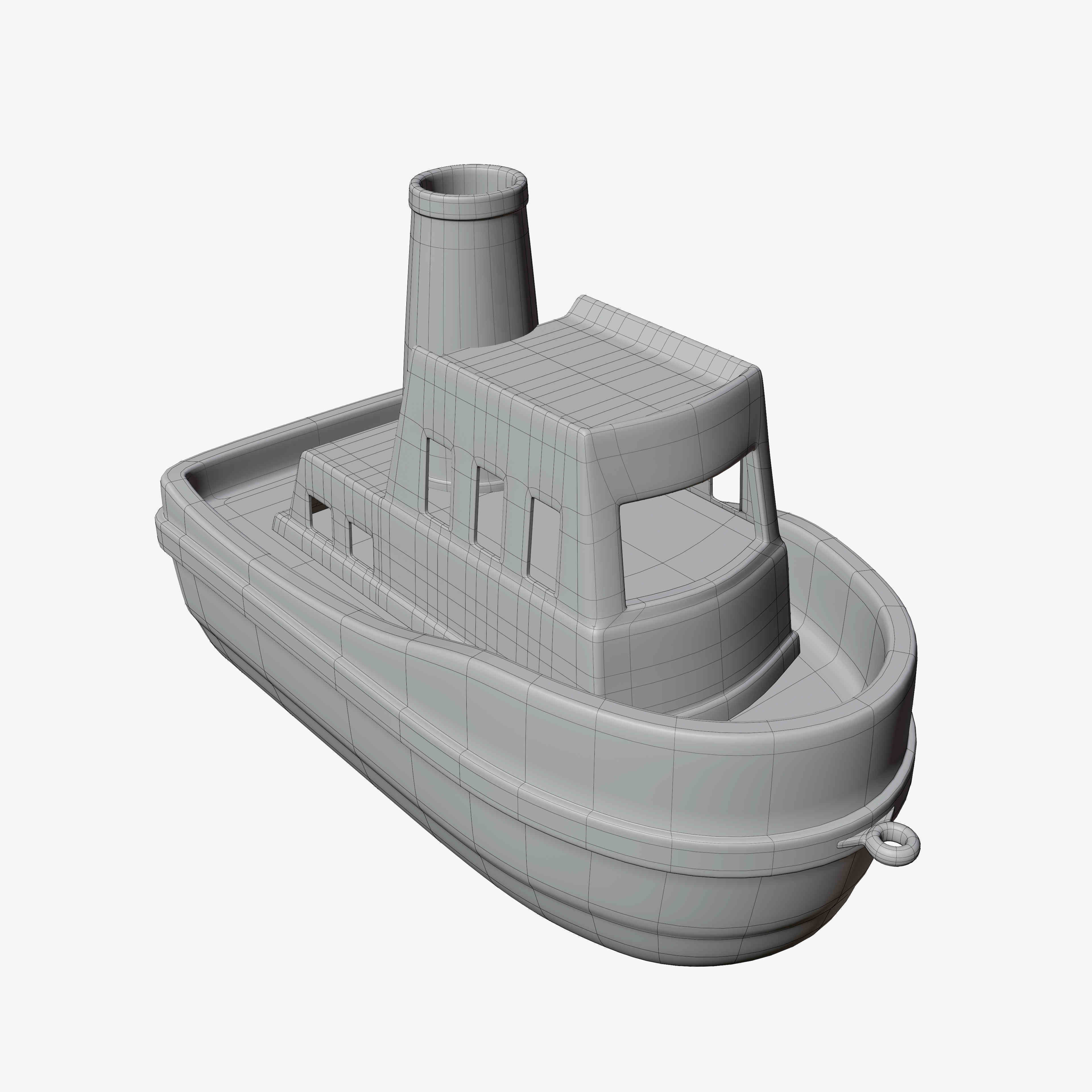 Toy Boat 3D model_7